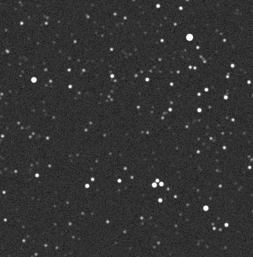 A dense synthetic star field generated by Claude Fable 5.1.